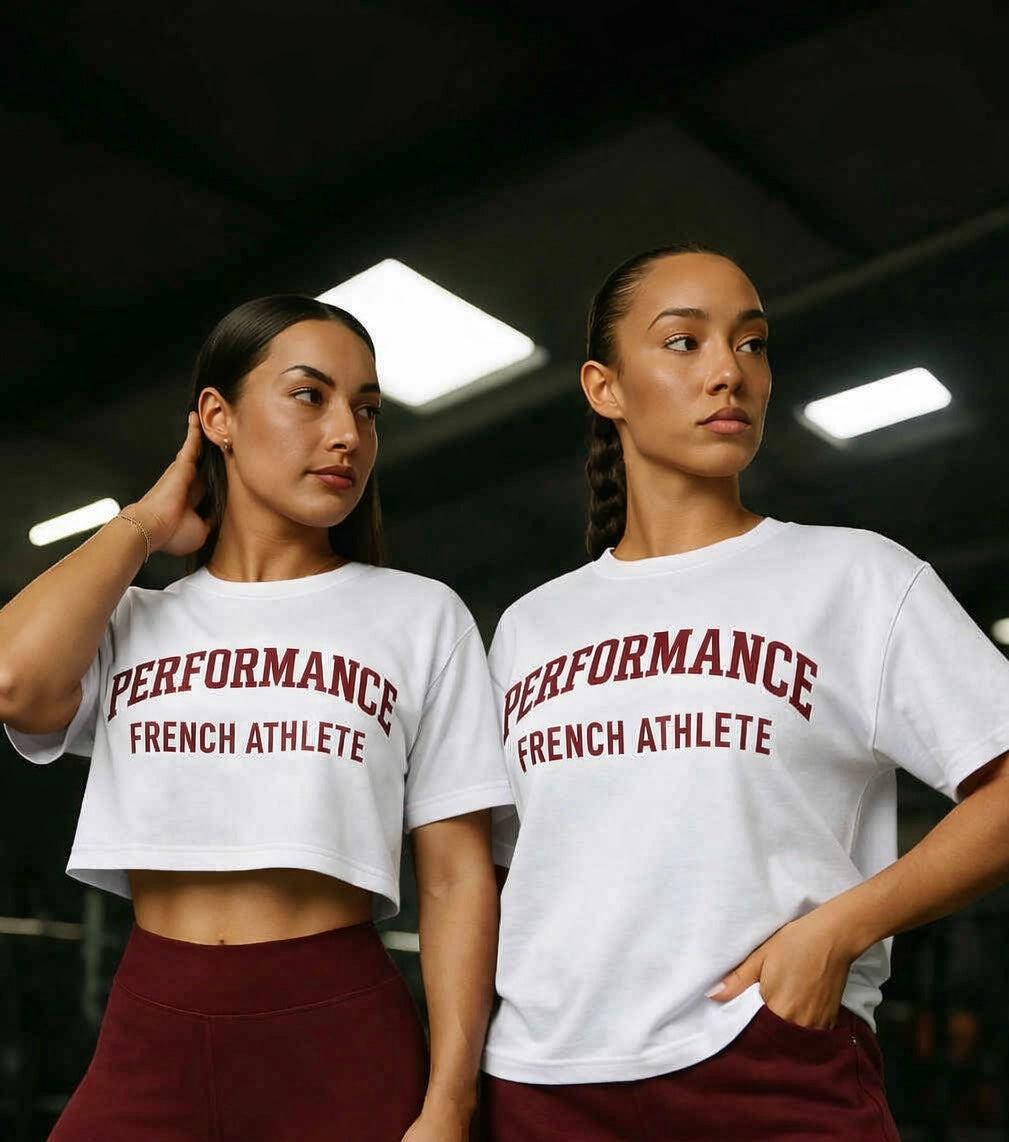 T-shirt oversize FRENCH ATHLETE Précommande