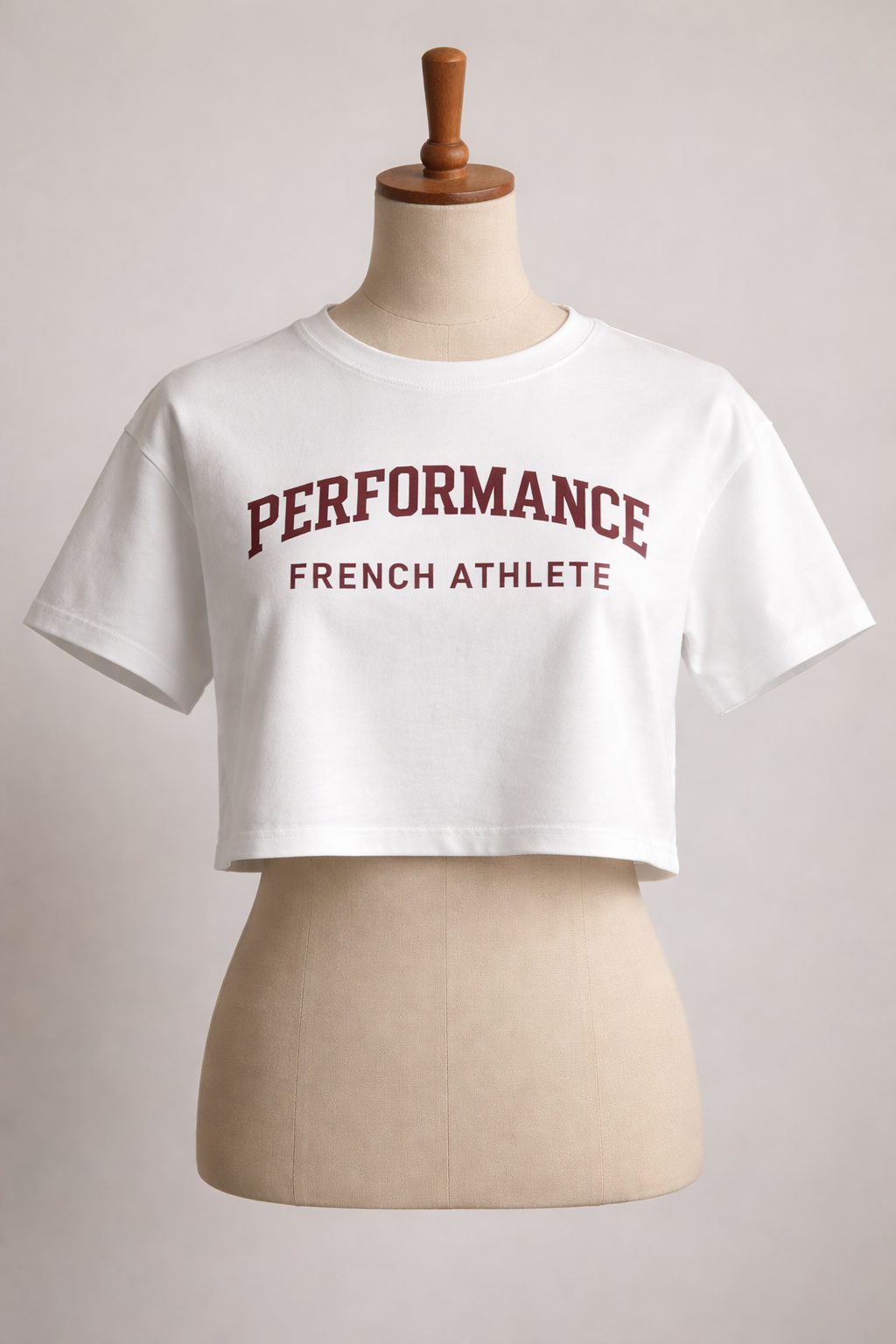 T-shirt Crop top FRENCH ATHLETE Précommande