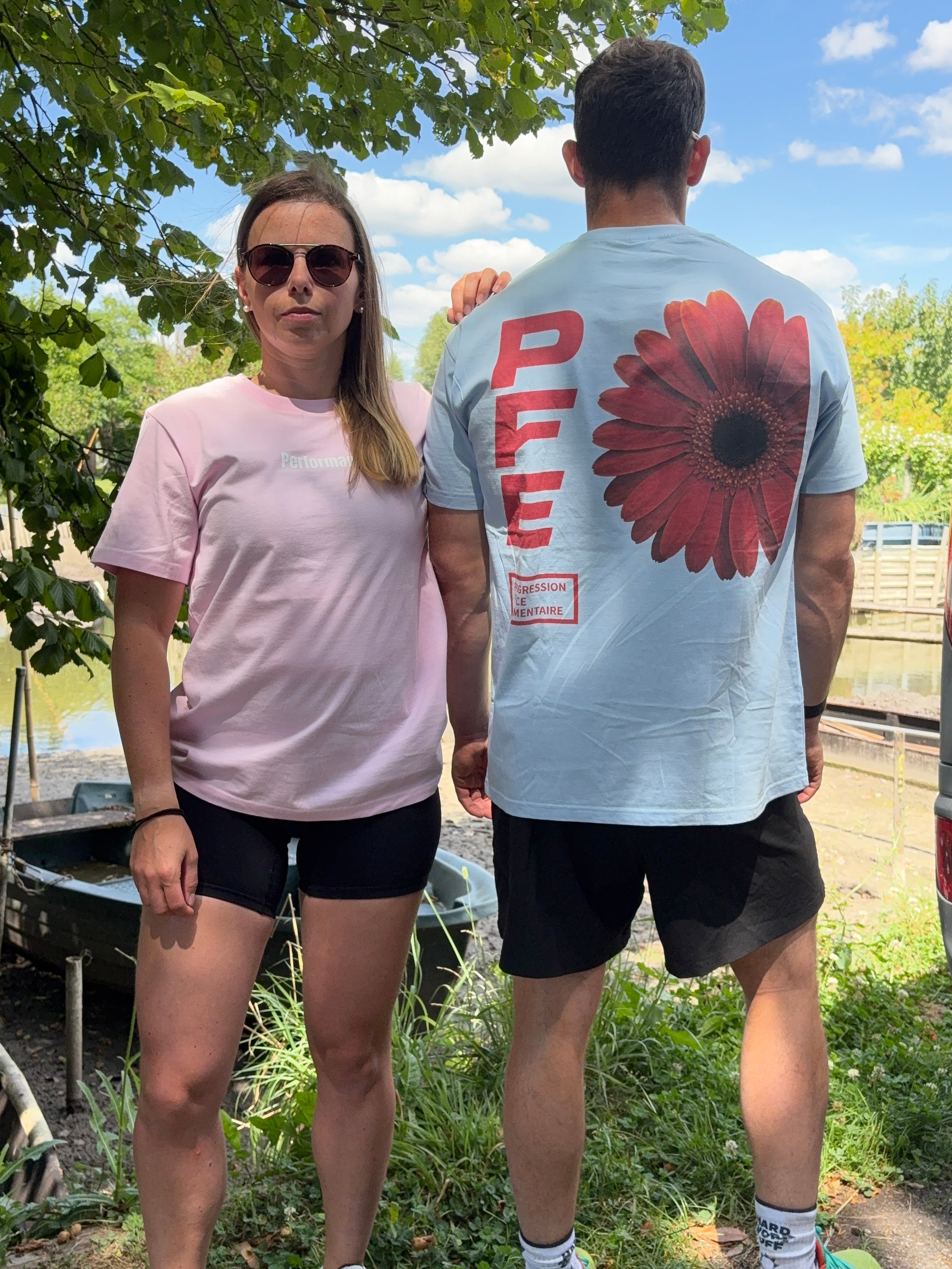 T-shirt flowers